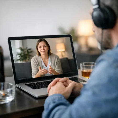Terapia online dla osób uzależnionych