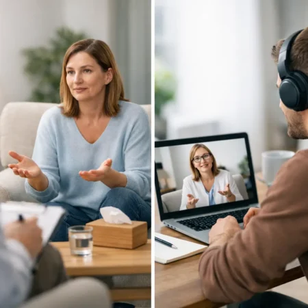 Terapia stacjonarna czy online - co wybrać?