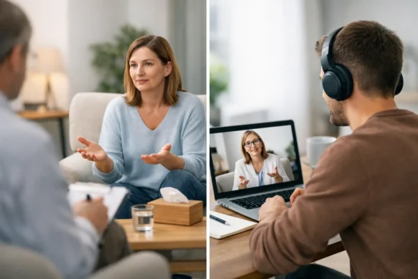 Terapia stacjonarna czy online - co wybrać?